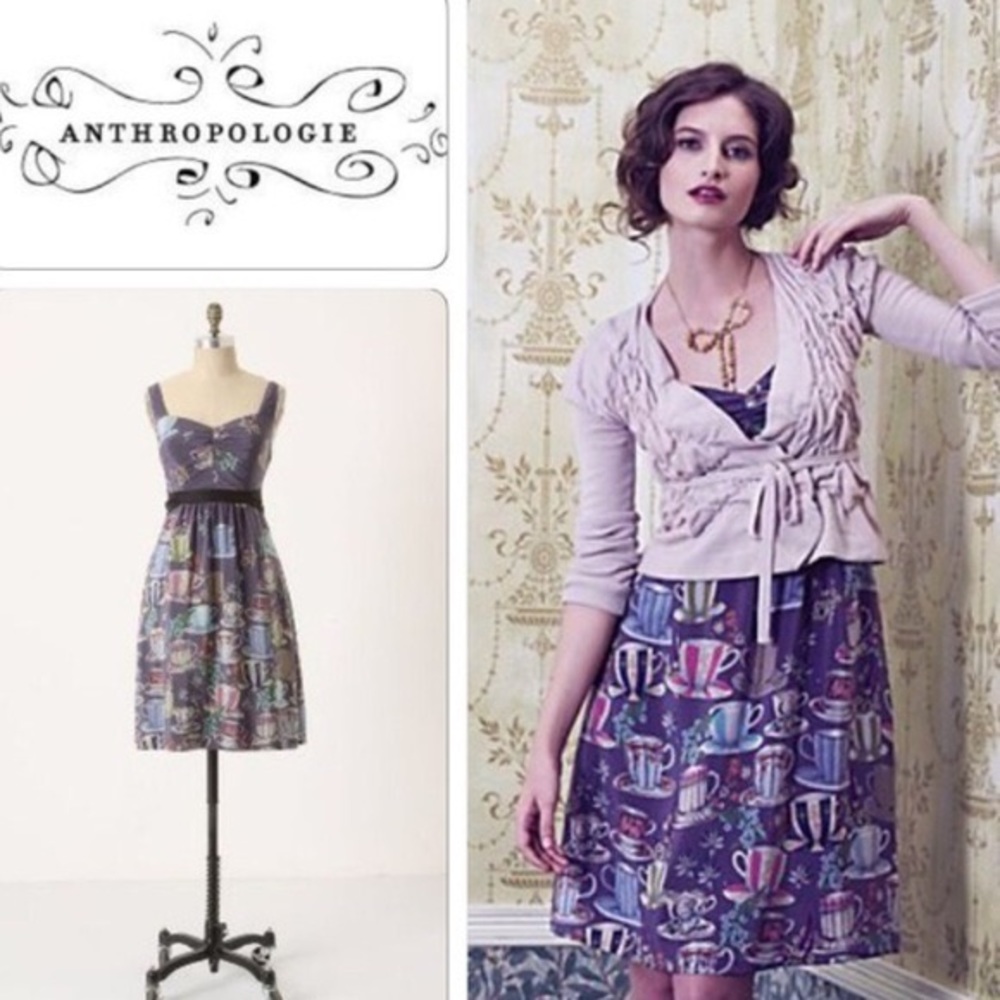 Floreat tea cup dress from Anthropologie
